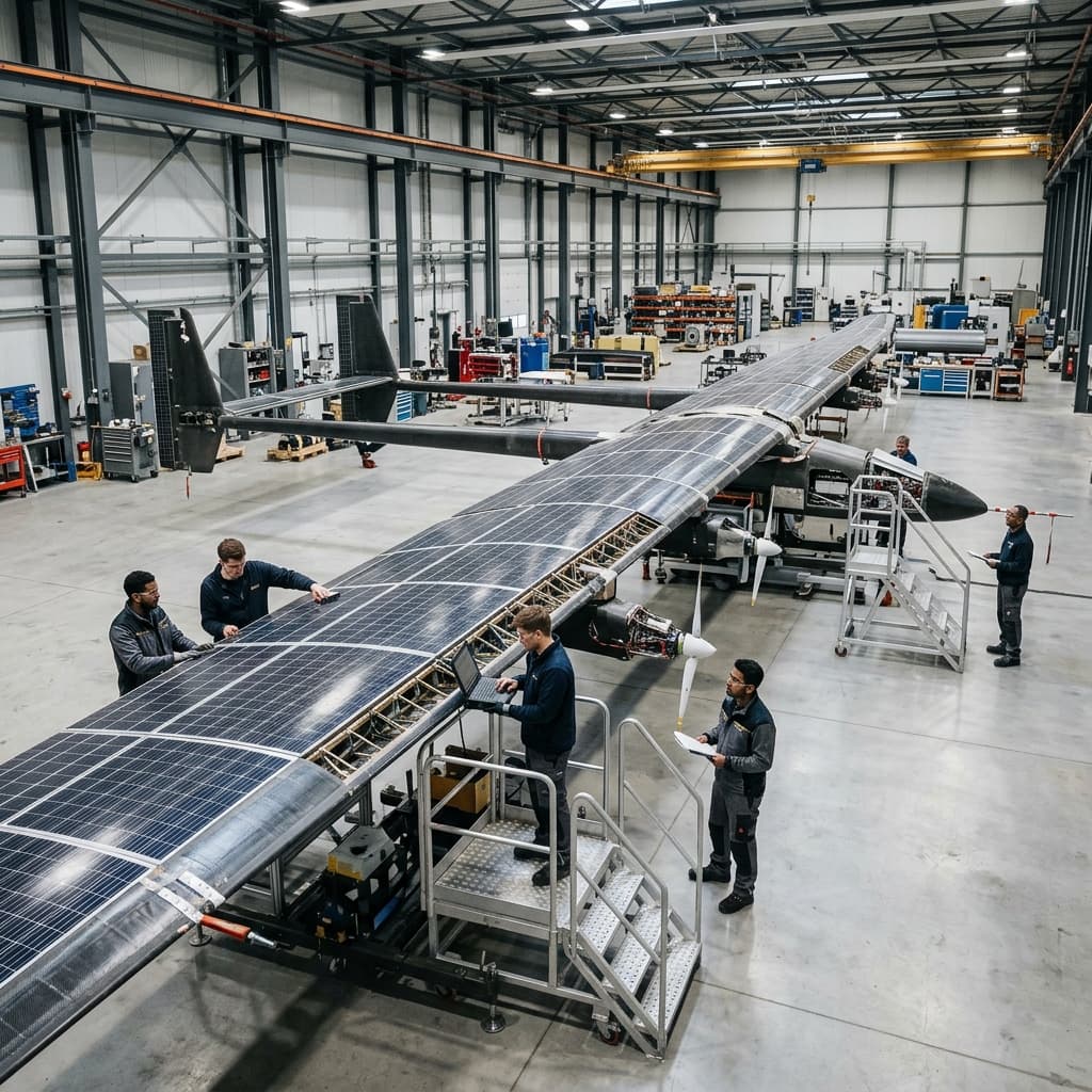 Deploy satellite-equivalent communications and sensing capabilities using extreme-endurance, solar-regenerative atmospheric drones.